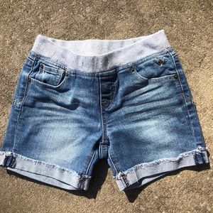 kids JUSTICE jean shorts!!!